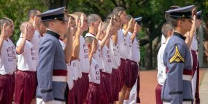 Why are most parents sending their kids to military school?